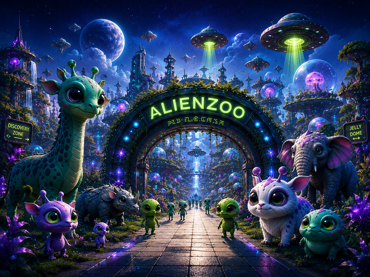 ALIENZOO Background